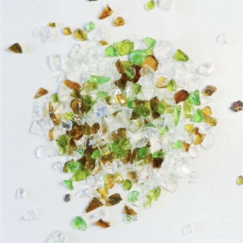 Lot de 2 sacs – Verre filtrant 0,4–1 mm – 20 kg