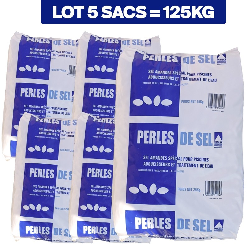 Lot de 5 sacs – Verre filtrant 2–5 mm – 20 kg
