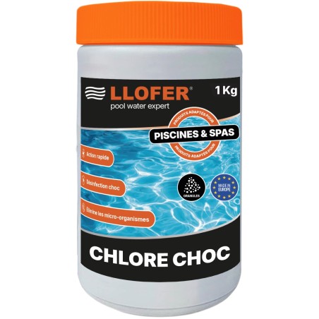 Chlore choc en granules – 1 kg