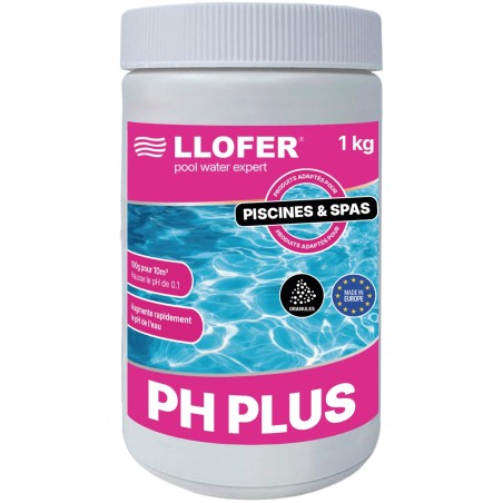 Correcteur pH Plus en poudre – 1,5 kg
