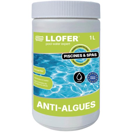 Anti-algues liquide – Action préventive & curative – 1 L