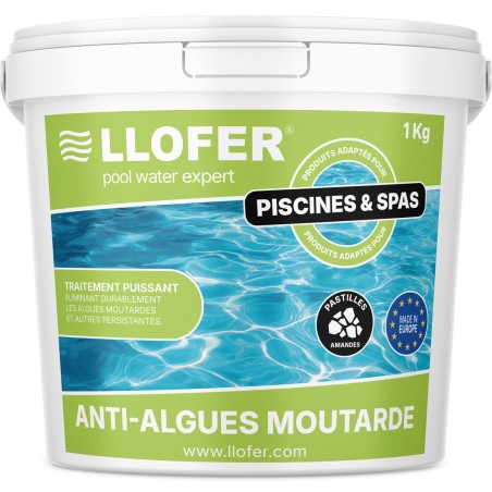Anti-algues moutardes en pastilles amandes – Traitement puissant – 5 kg