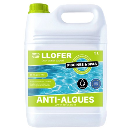 Anti-algues liquide – Action préventive & curative – 5 L