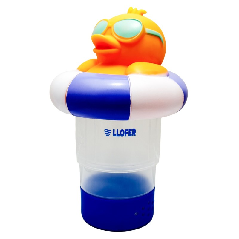Doseur flottant piscine canard – chlore brome | LLOFER