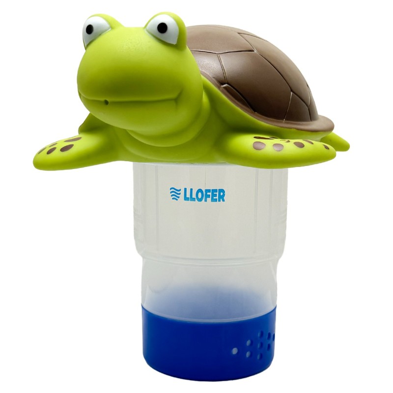 Doseur flottant piscine tortue