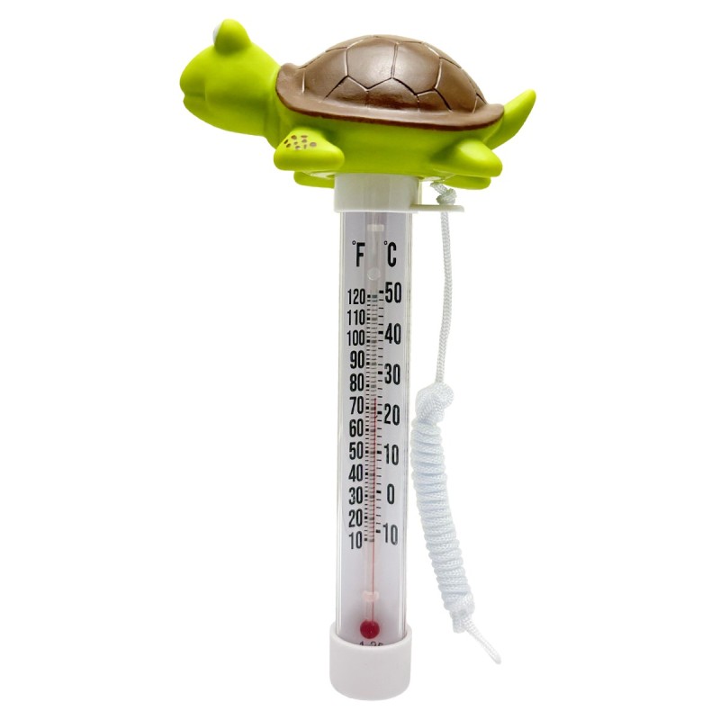 Thermomètre piscine flottant tortue