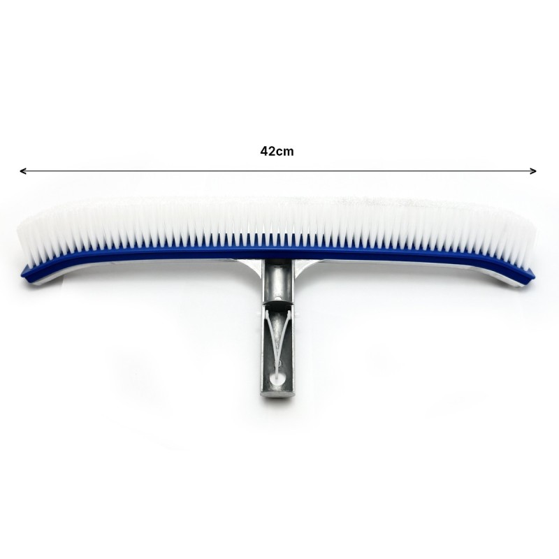 Brosse piscine métallique 42 cm sans manche – LLOFER