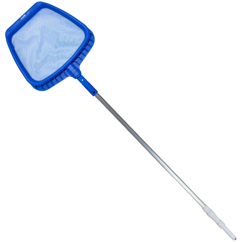 Manche télescopique + épuisette de surface