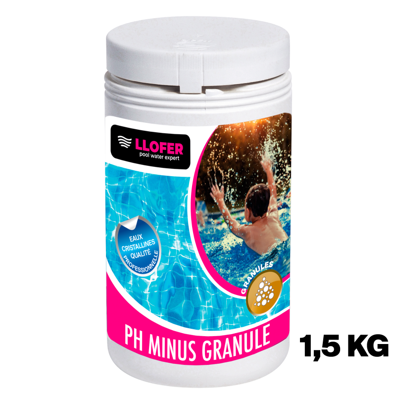 Correcteur pH Moins en poudre – 1,5 kg