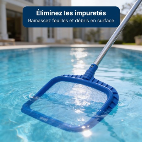 Épuisette piscine surface sans manche – tête LLOFER