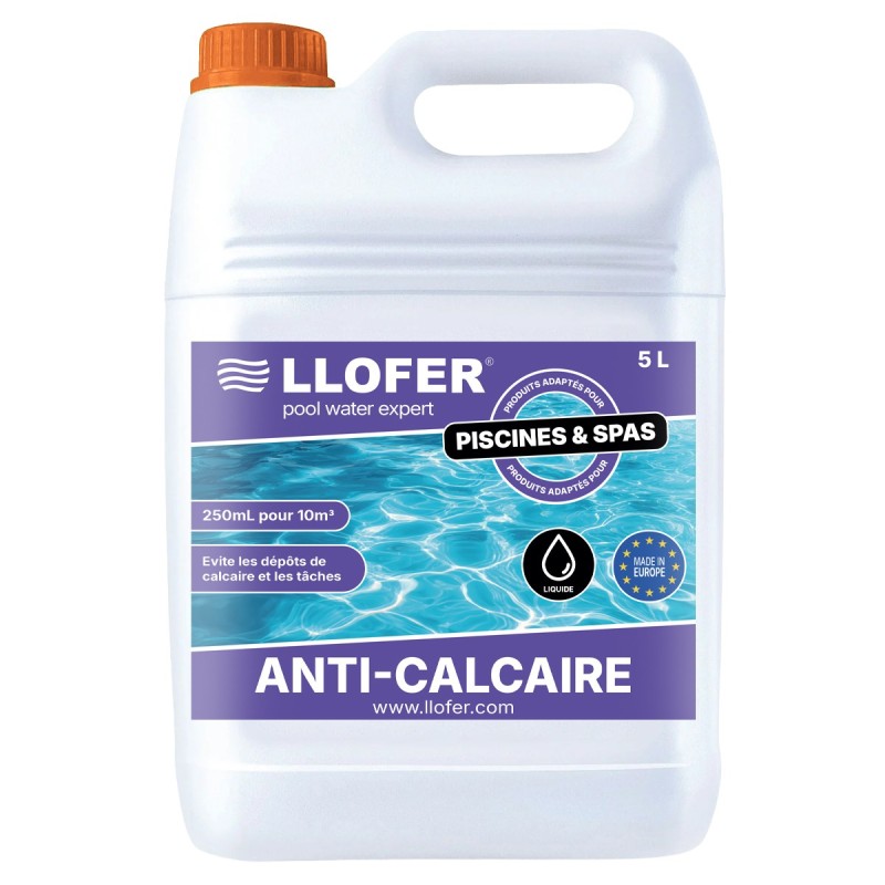 Anti-calcaire piscine 5L – Traitement anti tartre longue durée