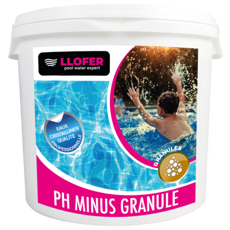 pH Moins piscine en poudre 5 kg – Traitement régulateur
