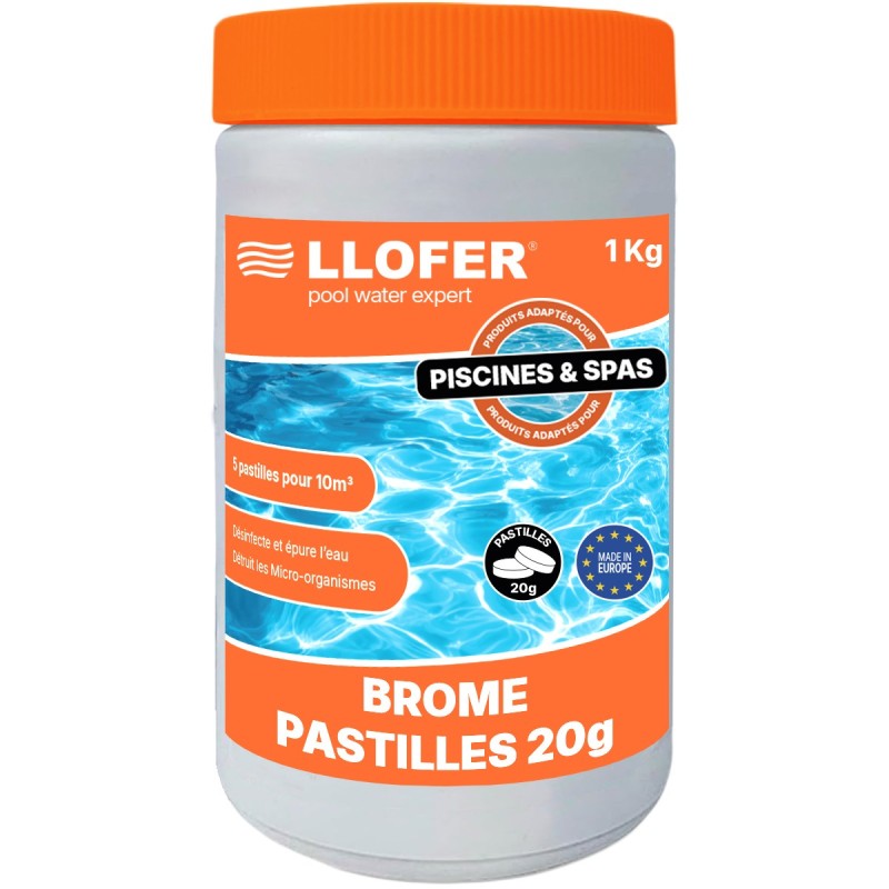 Brome en pastilles 20 g – 1 kg