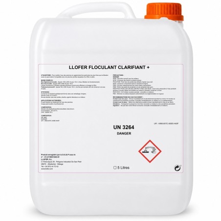 Floculant Clarifiant Piscine 5 L – Eau Claire et Limpide