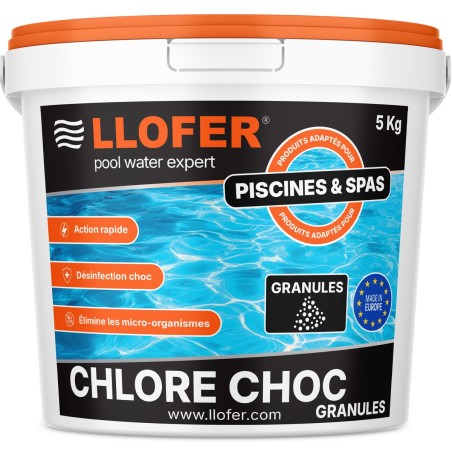Chlore Choc en Granules – 5 kg