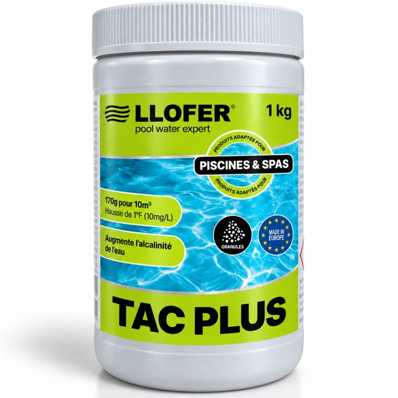 LLOFER - TAC Plus Augmentateur d’alcalinité – 1 Kg