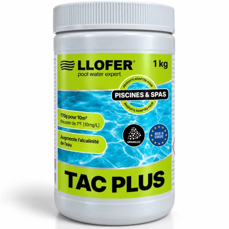 LLOFER - TAC Plus Augmentateur d’alcalinité – 1 Kg