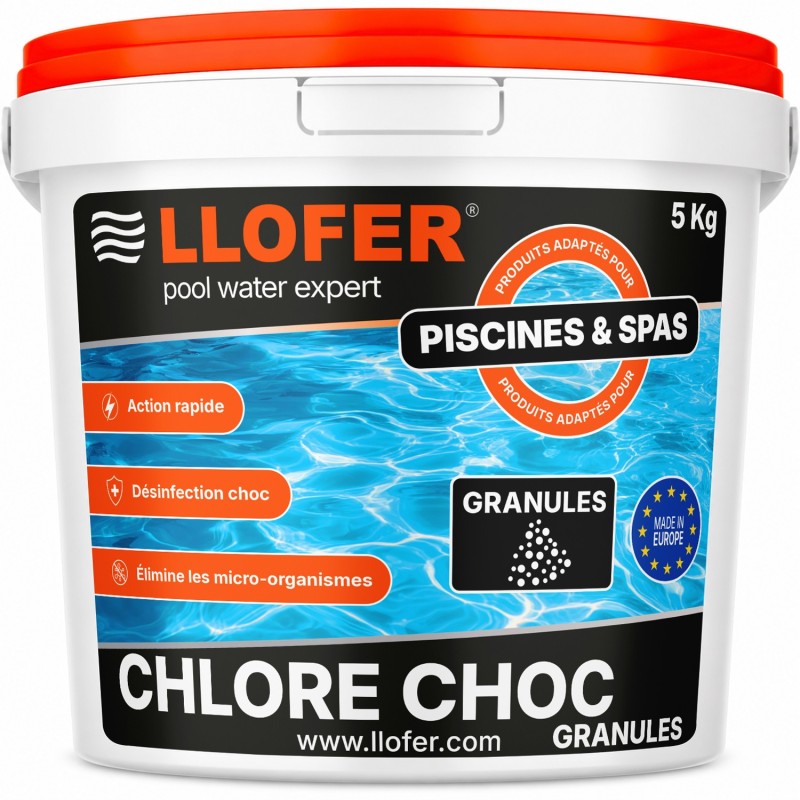 Chlore Choc en Granules – 5 kg