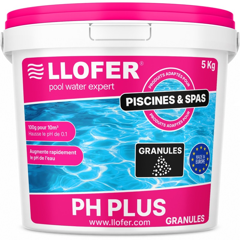 Correcteur pH Plus en poudre – 5 kg
