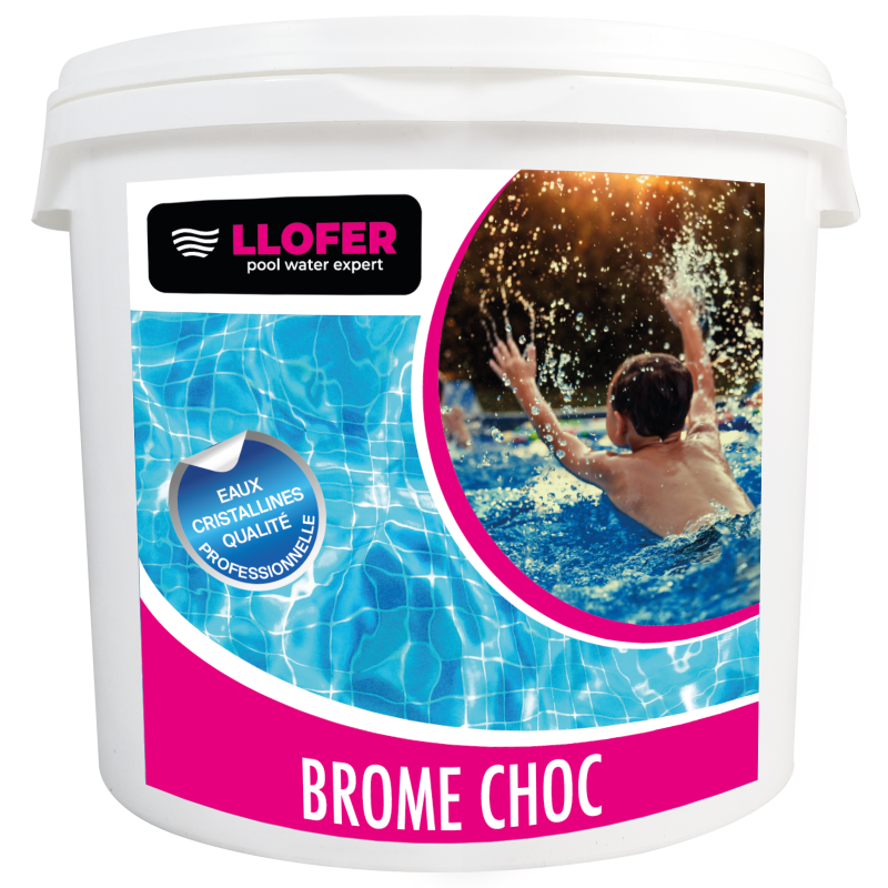 Brome choc en granulés – 5 kg | Traitement rapide sans chlore