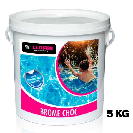 Brome choc en granulés – 5 kg | Traitement rapide sans chlore