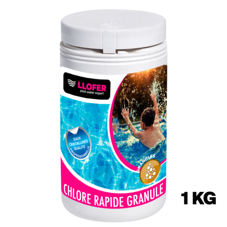 Chlore choc – Poudre – 1 kg | LLOFER