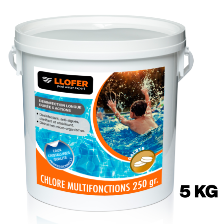 Pack traitement piscine pH Plus – LLOFER® | Chlore + Floculant + Tests