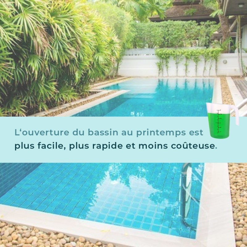 Produit d’hivernage piscine SUPER 5L – Anti-algues & anticalcaire