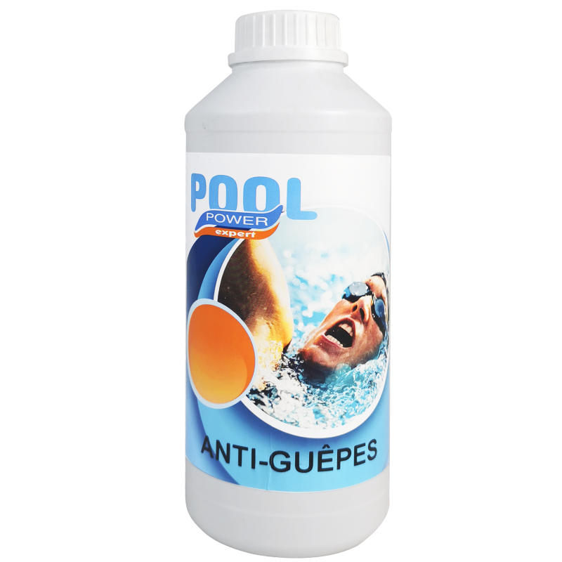 Anti-guêpes piscine 1L – Éloigne durablement guêpes & insectes